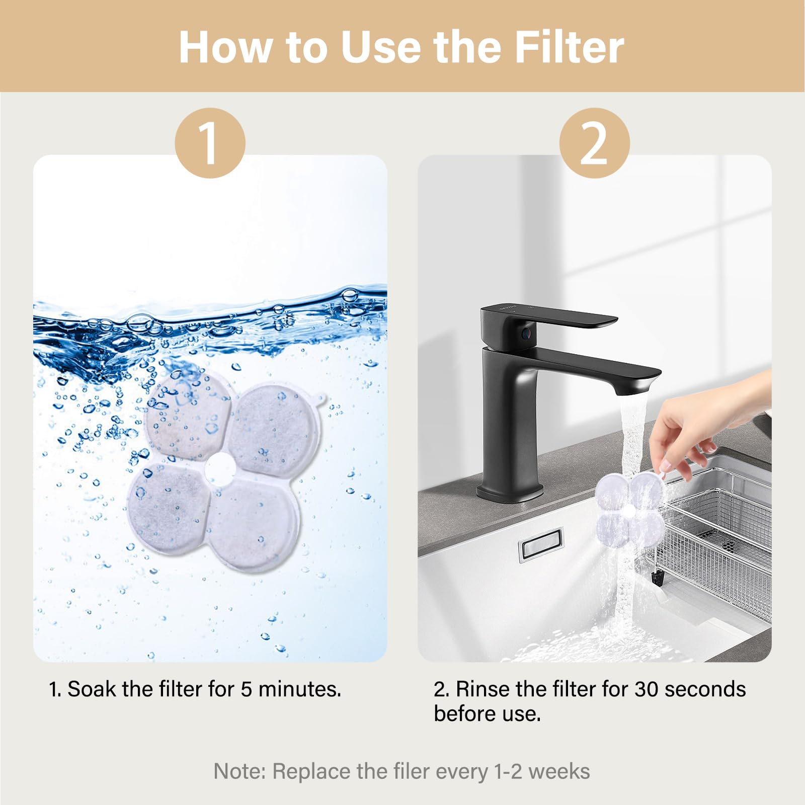 HOETEK Chumajor sponges in pump help prevent clogs during daily use.