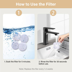 HOETEK Chumajor sponges in pump help prevent clogs during daily use.