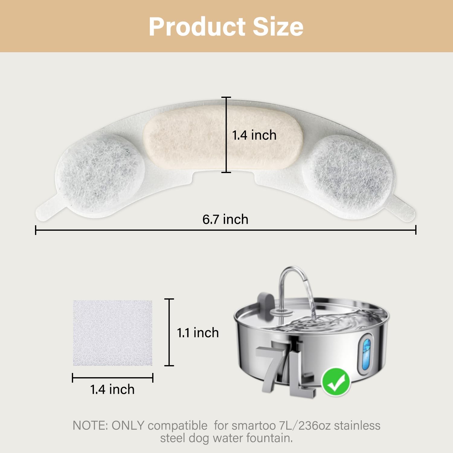 HOETEK ready setup of SmartOO fountain with clean water option