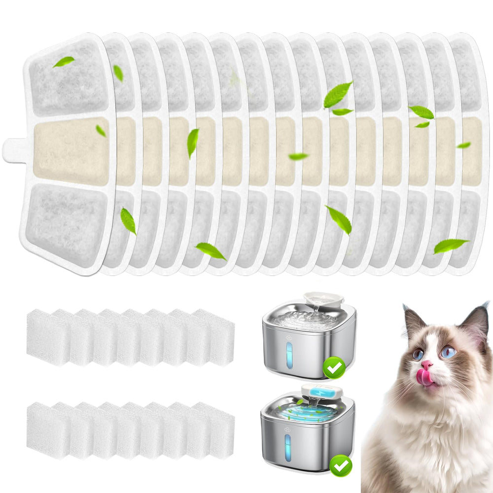 HOETEK Oneisall PW04 filters pack front view for clean cat hydration