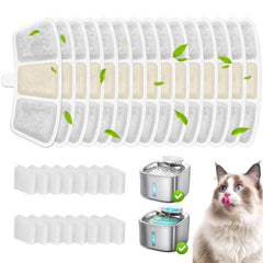 HOETEK Oneisall PW04 filters pack front view for clean cat hydration