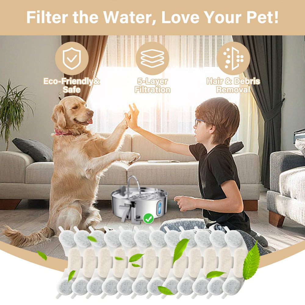 HOETEK Smartoo 7L filters in box highlighting easy replacement