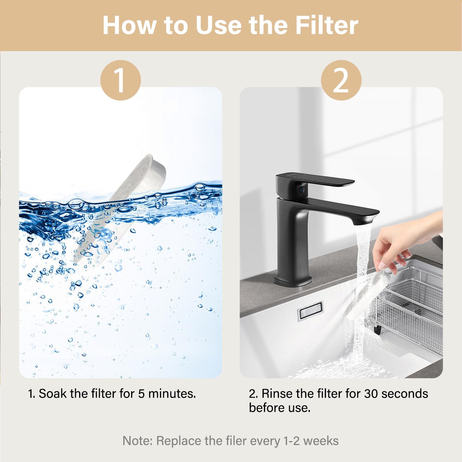 HOETEK WOPET fountain with replacement filters ready to use, box displayed