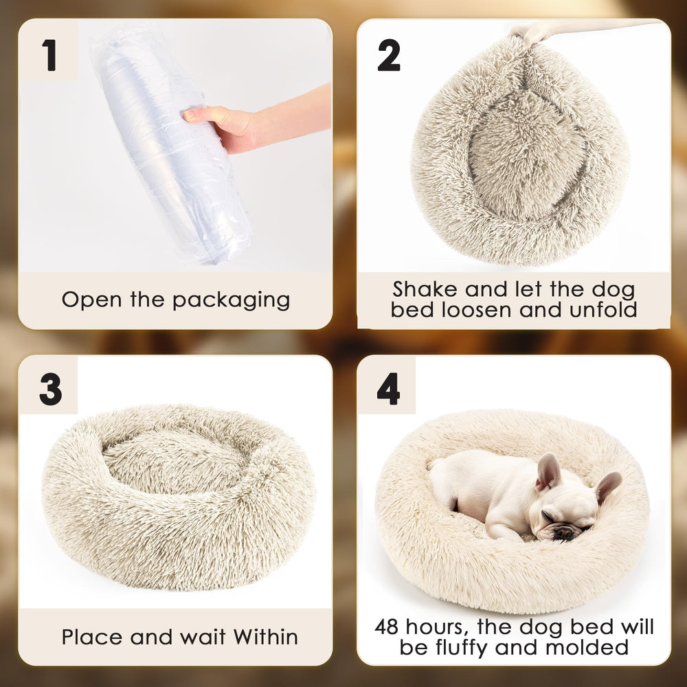 Hoewina cozy nap use-case highlights calming space for curled pets.