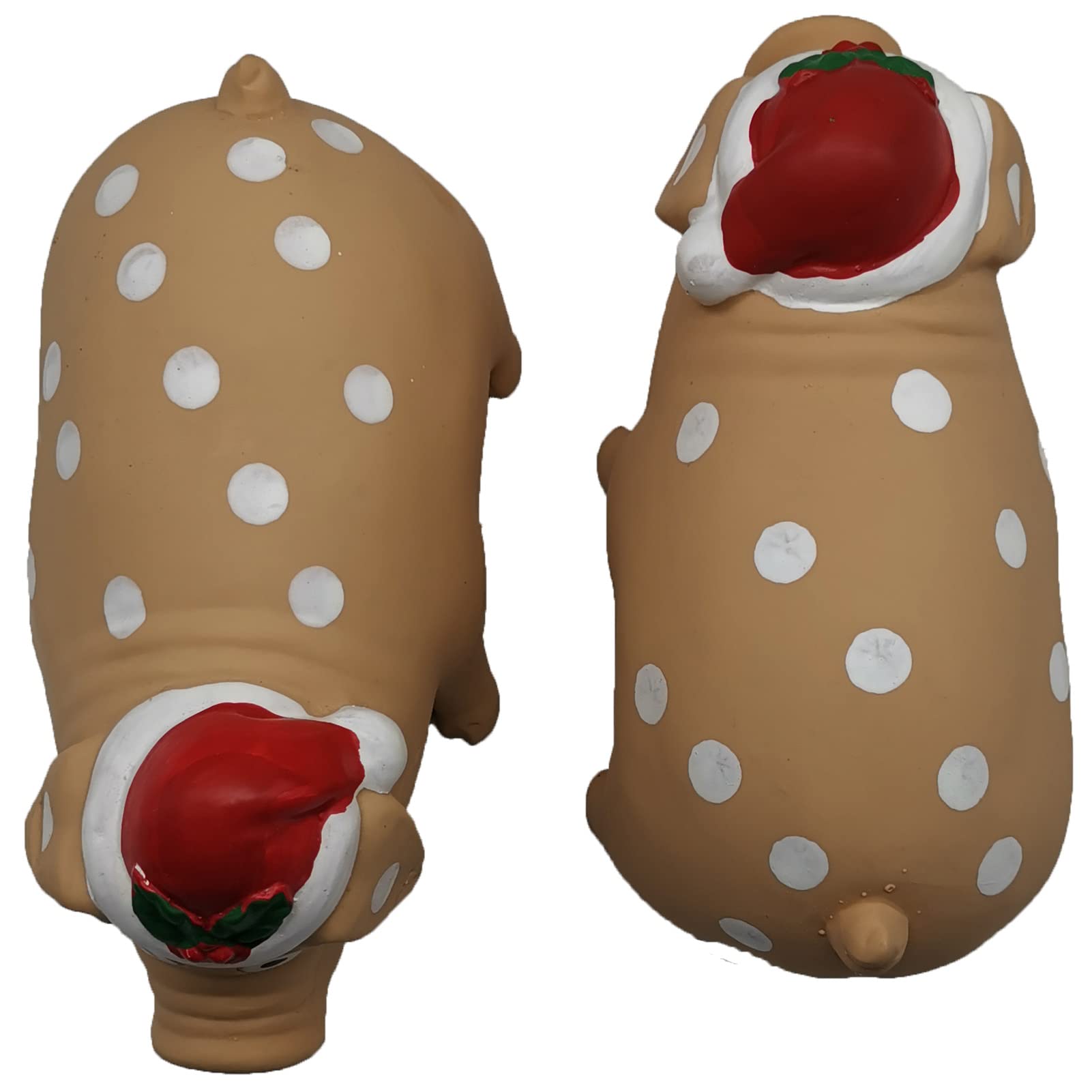 Hoiasem Christmas Pig toy designed for outdoor fetch and indoor fun.