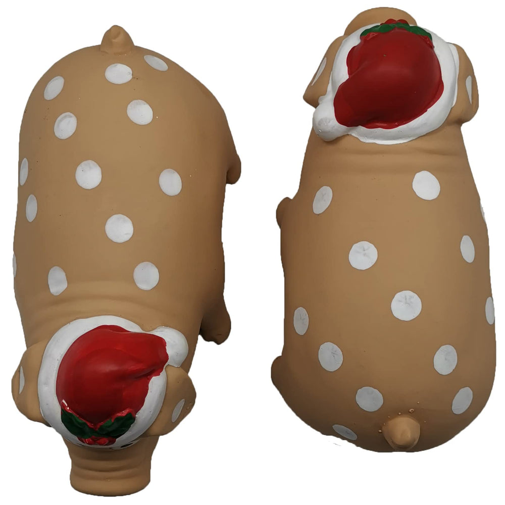 Hoiasem Christmas Pig toy designed for outdoor fetch and indoor fun.