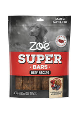 Hoiyen Zoe Super Bars beef recipe treat close-up crunch for training rewards
