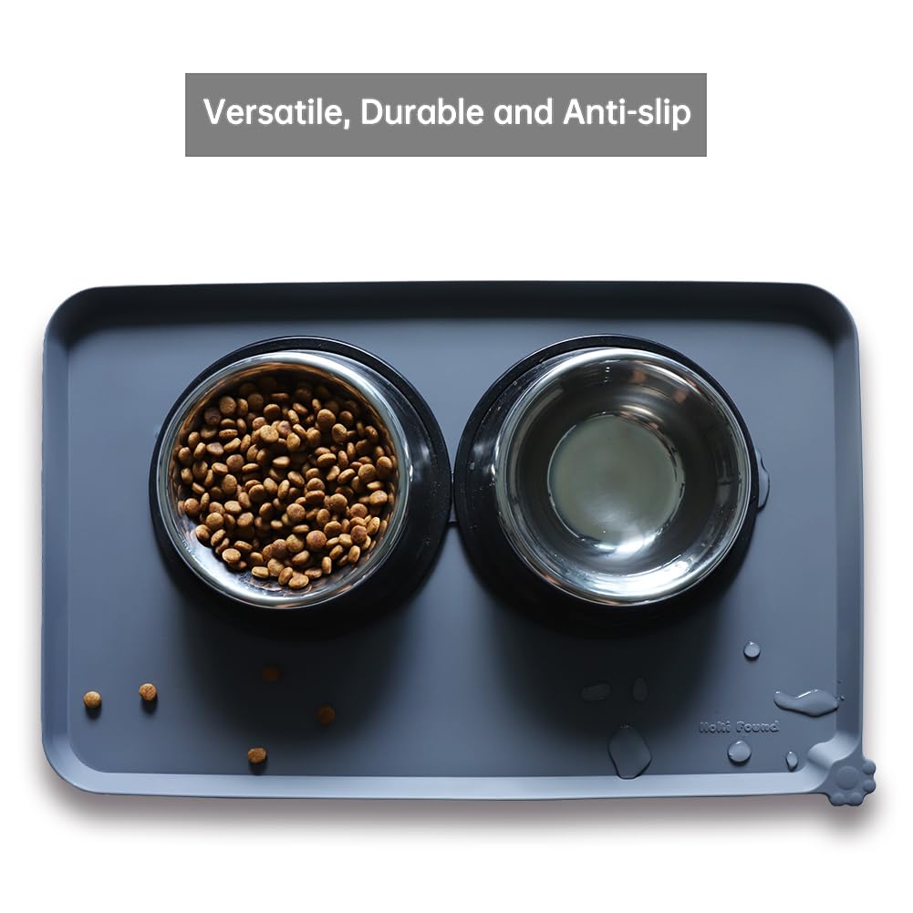 Hoki Found feeding mat anti-slip design keeps bowls steady.