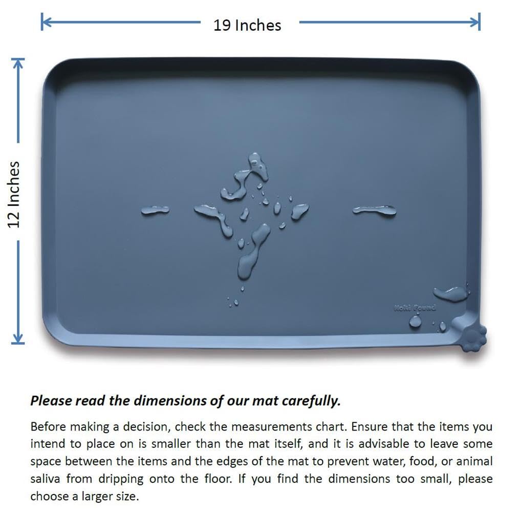 Hoki Found feeding mat soft and flexible silicone for daily use.