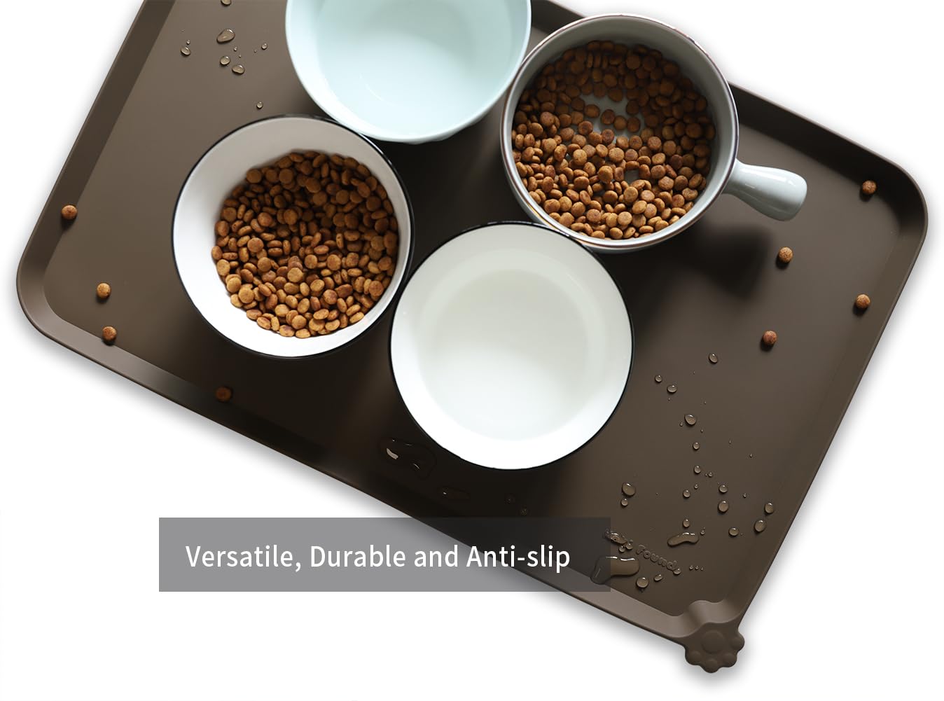 Hoki Found L silicone mat is dishwasher-safe for easy cleaning.