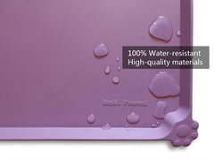 Hoki Found L mat anti-slip edge on carpet demonstrates slip resistance.