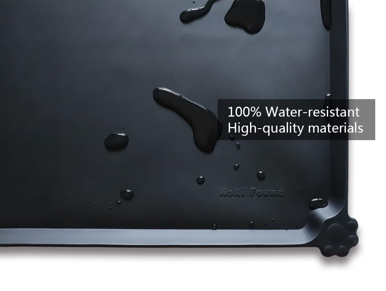 Hoki Found L waterproof feeding mat easy-clean after meals