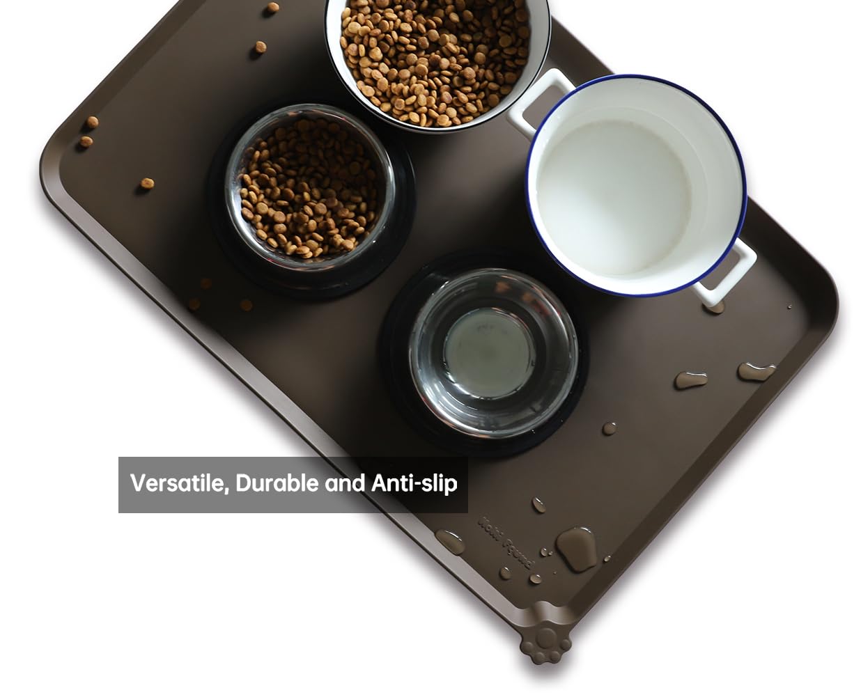 Hoki Found dishwasher-safe silicone mat for quick cleaning after meals