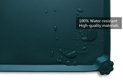 Hoki Found silicone mat non-slip surface demonstrates stable feeding for pets.