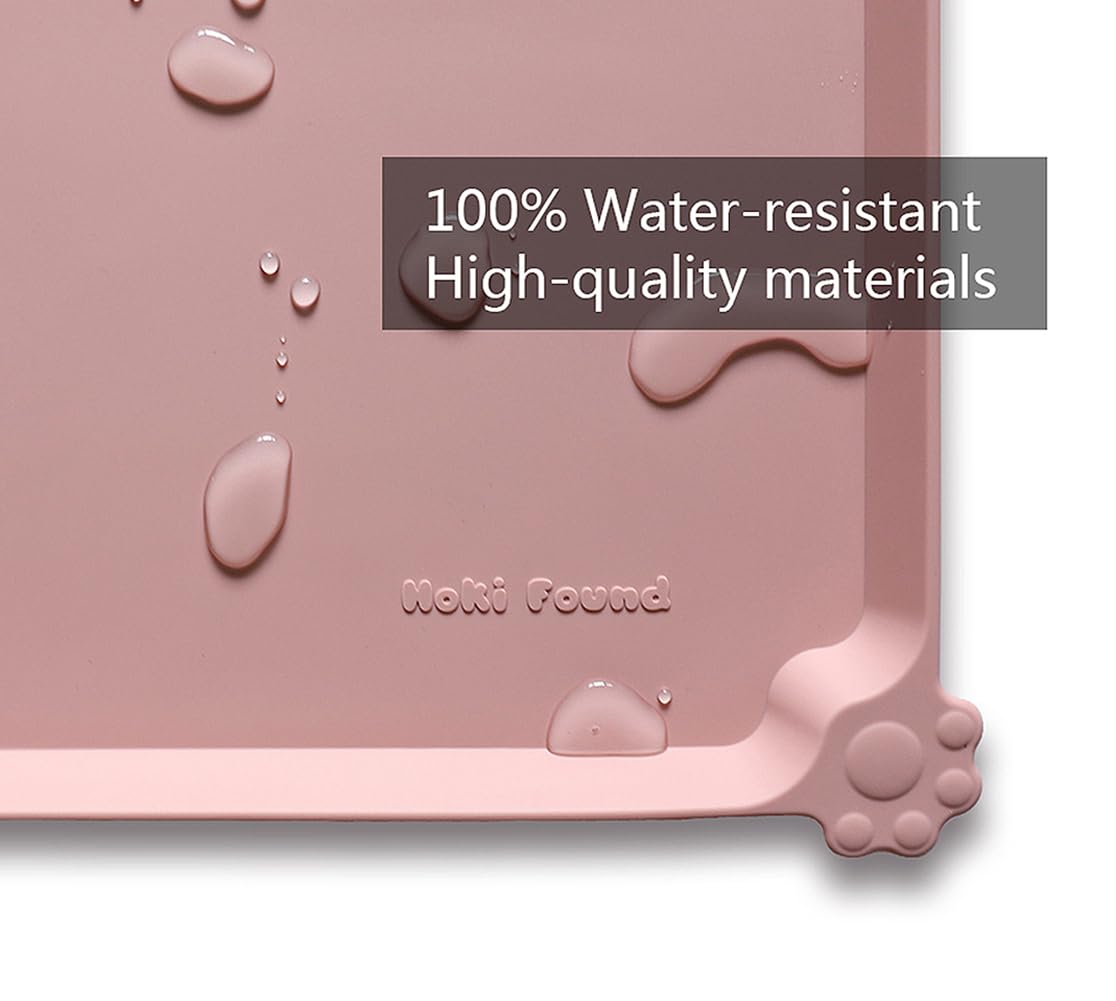 Hoki Found dishwasher-safe silicone tray cleans easily after meals