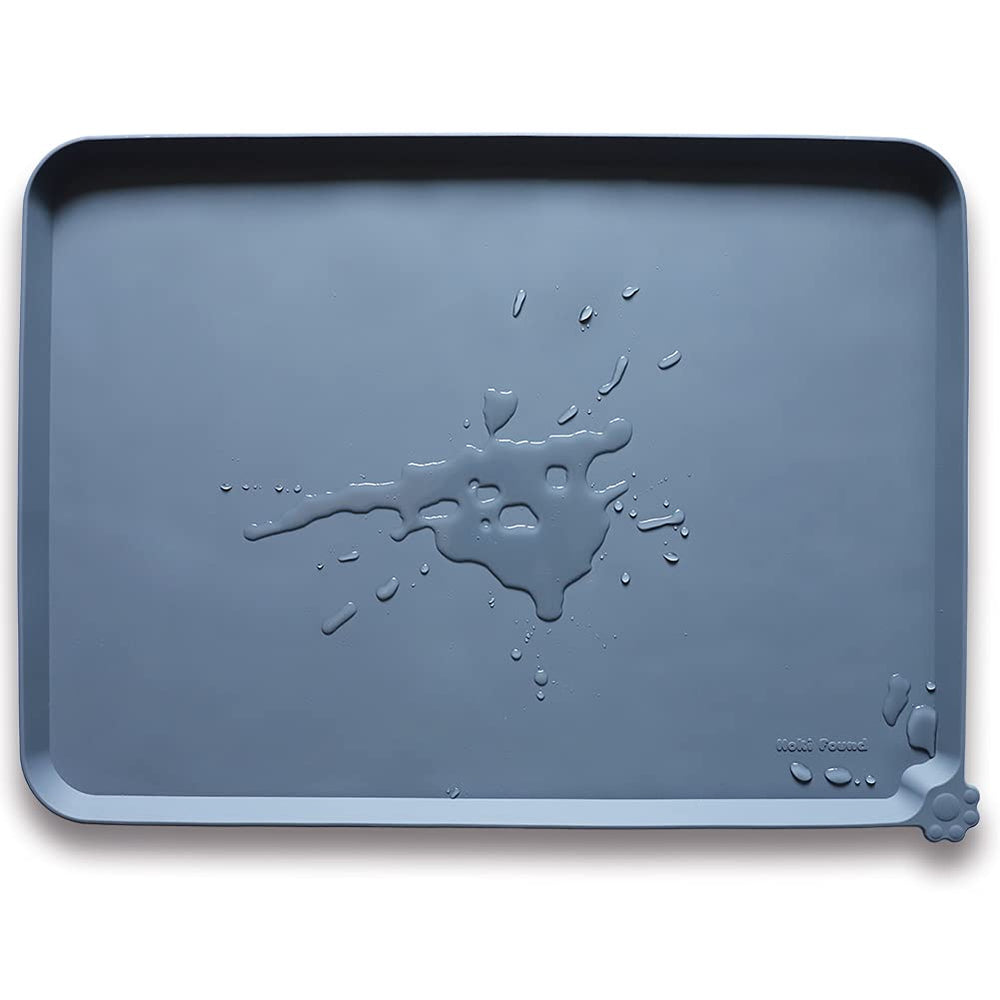 Hoki Found X-Large silicone mat main view showing large feeding area and cleanability.