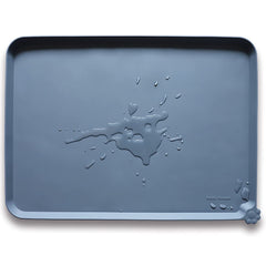 Hoki Found X-Large silicone mat main view showing large feeding area and cleanability.