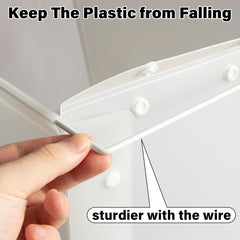 Holintan shield installed on a litter box shows seamless bottom.