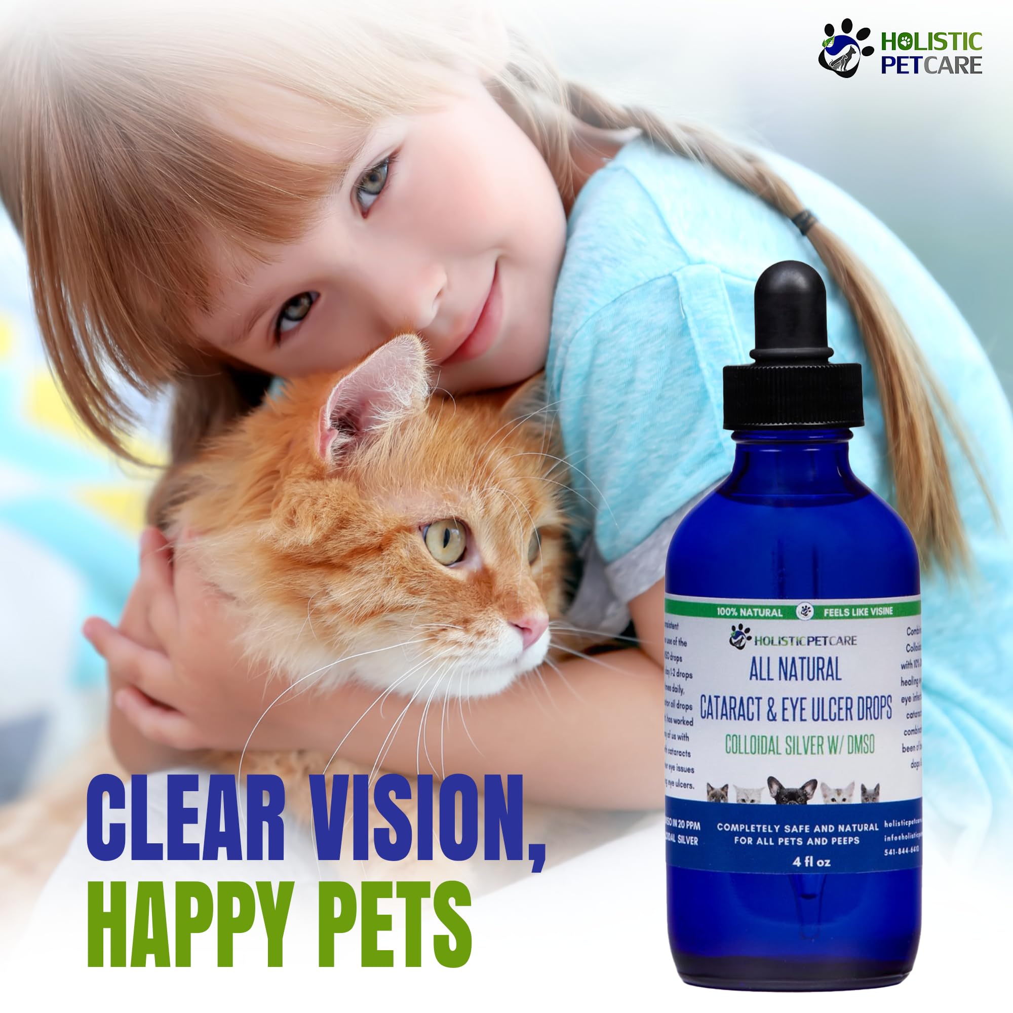 HOLISTIC PET CARE label design emphasizes all-natural pet health care