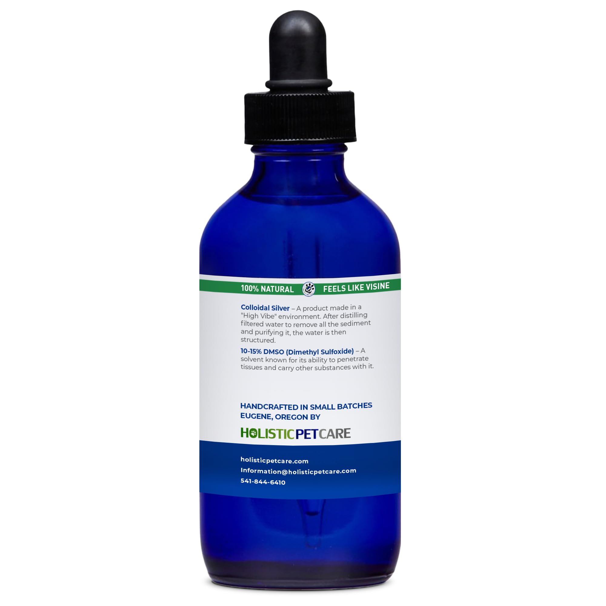 HOLISTIC PET CARE eye ulcer drops dropper enables easy daily application