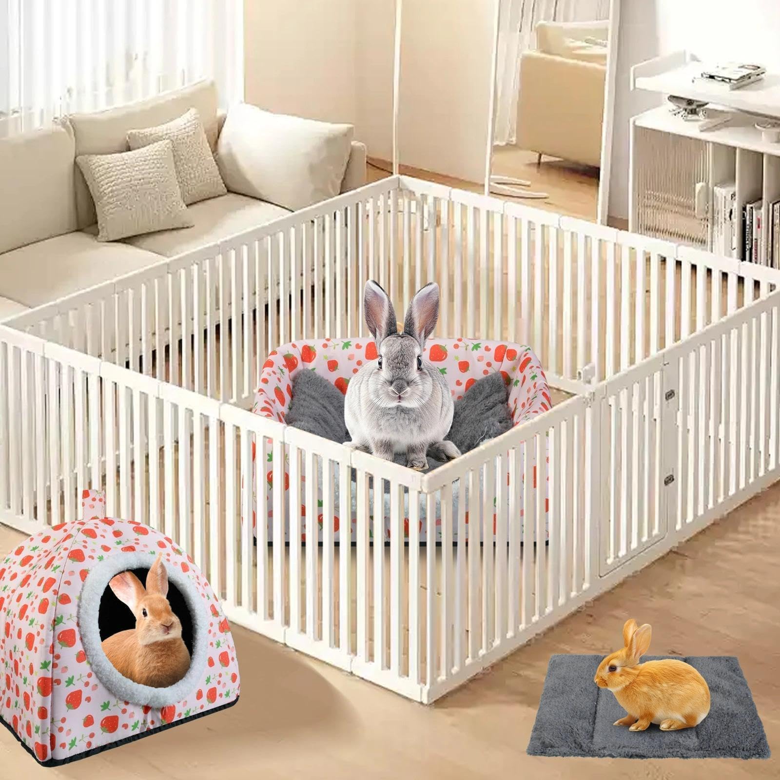 Hollima easy-clean machine-washable pet house demonstrates effortless hygienic maintenance.