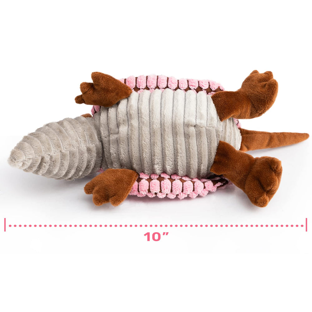 Hollypet armadillo eye-catching design toy for small dogs enhances playtime and bonding.