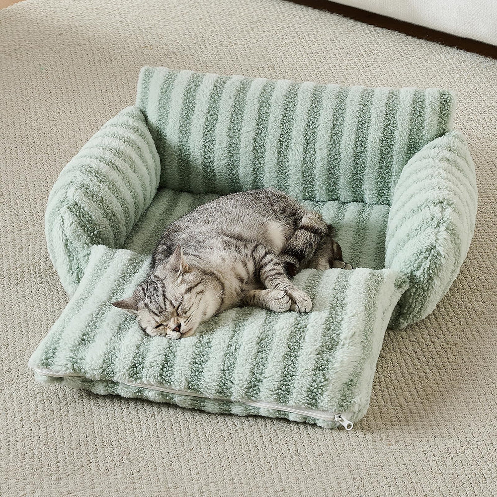 Hollypet cat bed s-size sleeping area highlights cozy space for tiny dogs