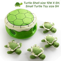 Hollypet hide-and-seek plush toy shown for engaging training and gentle chewing