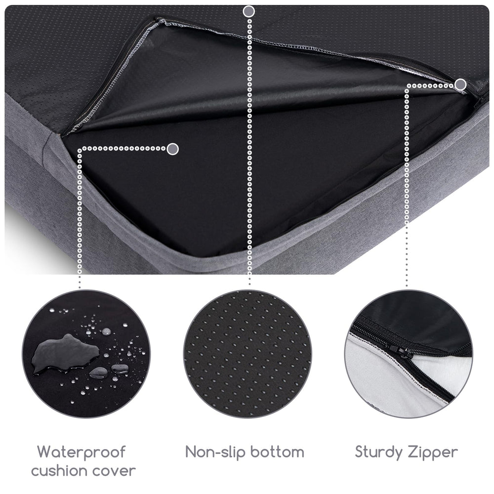 Hollypet removable-cover for easy machine washing and upkeep