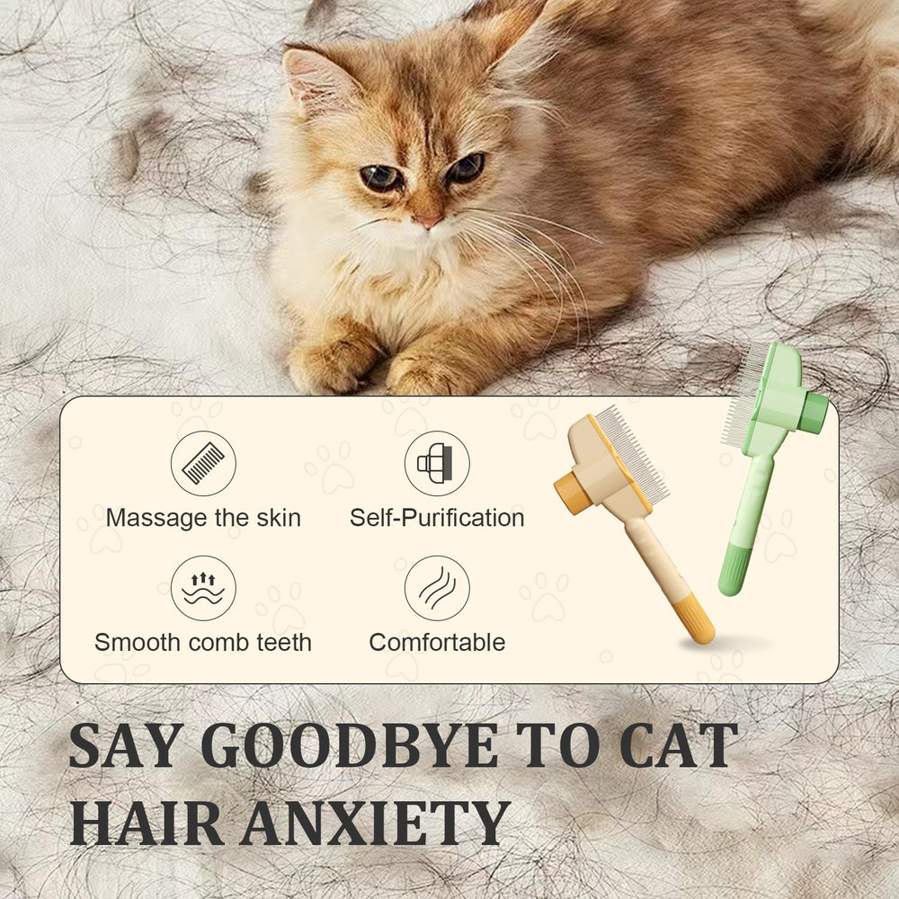 Holyenten grooming brush on dog coat—gentle massage and reduced tangles.