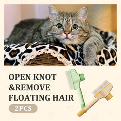 Holyenten soft-touch pins provide a calming massage during brushing.