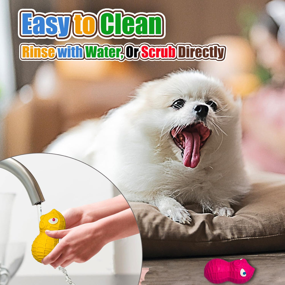 HOLYSTEED safe-latex-dog-toy-closeup demonstrates non-toxic materials and safety features.