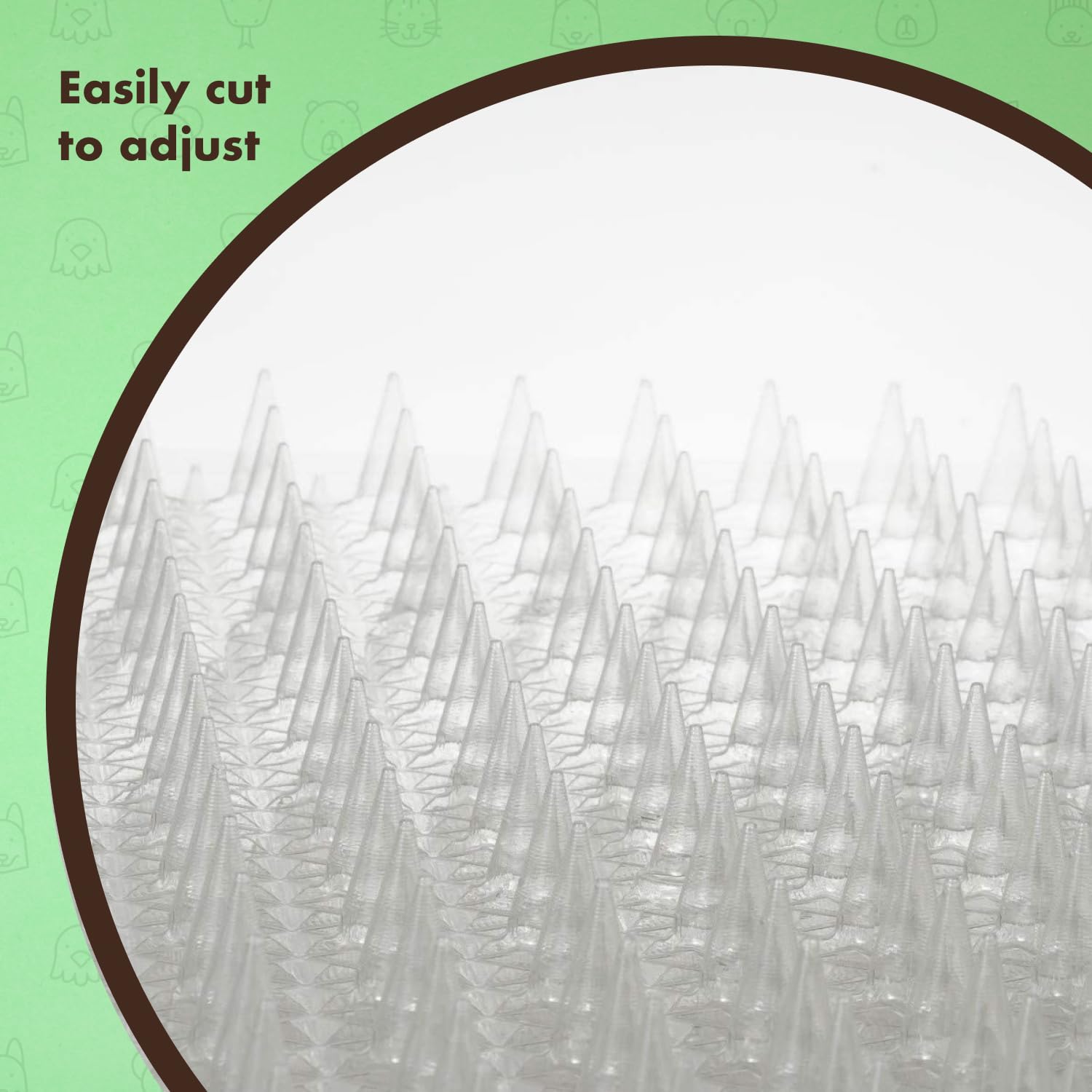 Homarden cat deterrent mats durable, lightweight spike mats for versatile use.