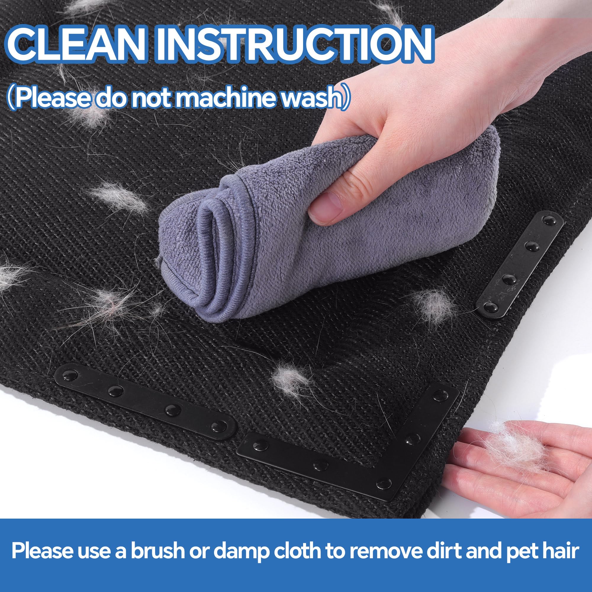 HOMBYS bed easy-clean hose-off view underlines simple maintenance after muddy adventures.