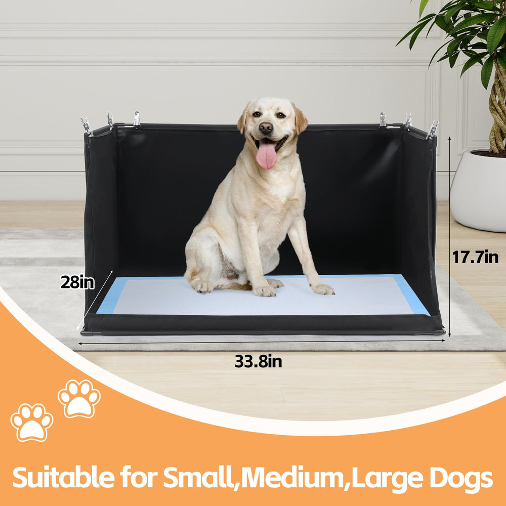 HOMBYS dog pee pad holder easy assembly speeds setup.
