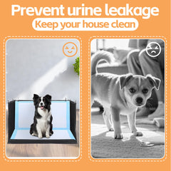 HOMBYS dog pee pad holder open top provides breathable space for dogs.