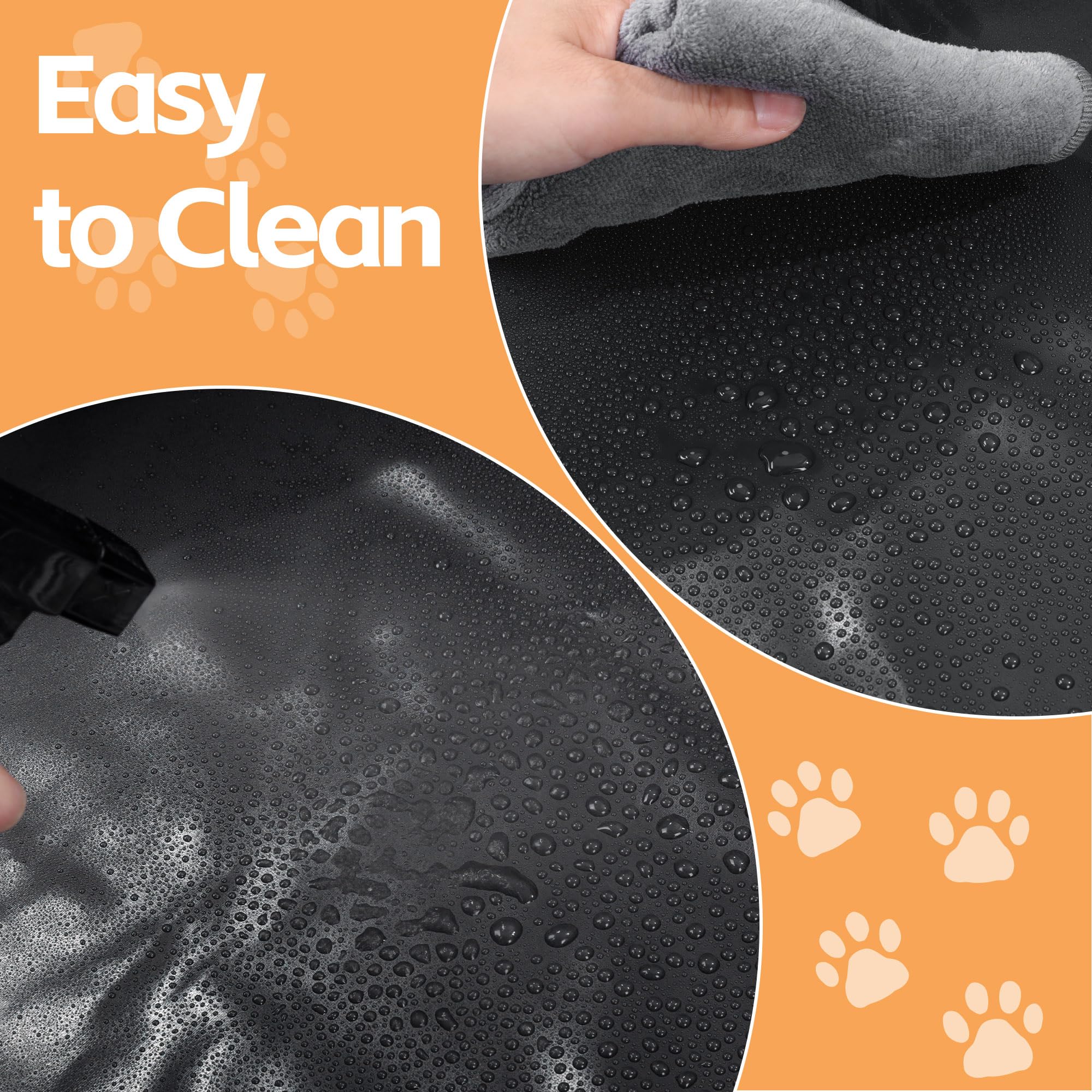 HOMBYS dog pee pad holder waterproof material ensures easy cleanup.