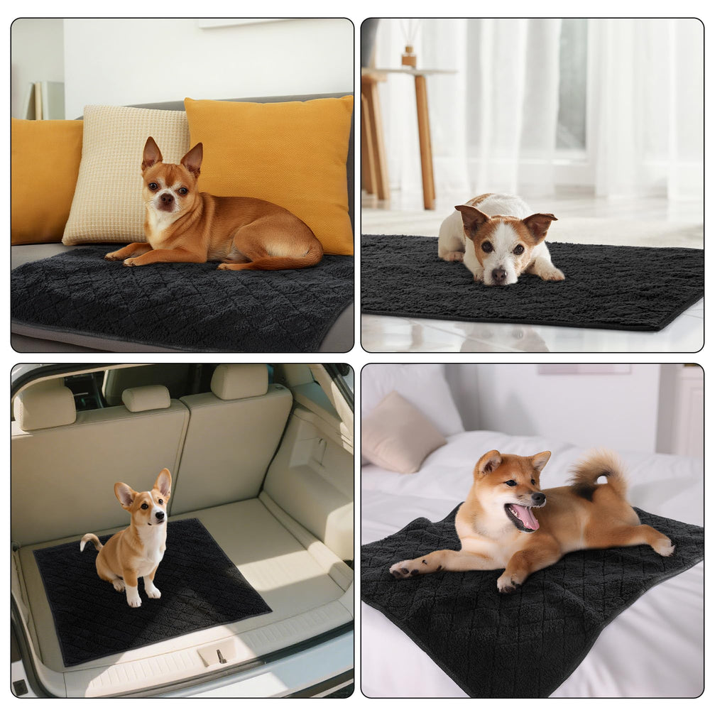 HOMBYS 24.8x33 inch blanket fits small to medium dogs and most furniture