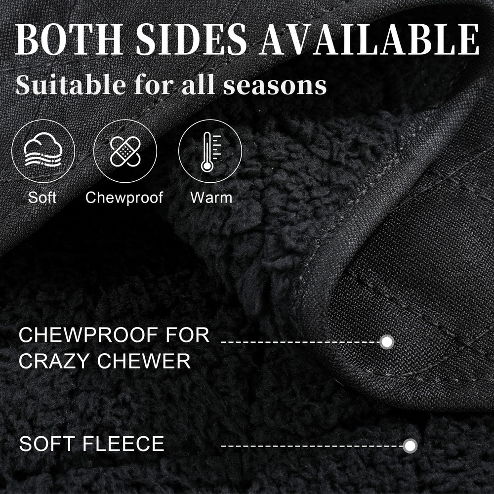 HOMBYS soft plush surface offers cozy warmth for pets during lounging