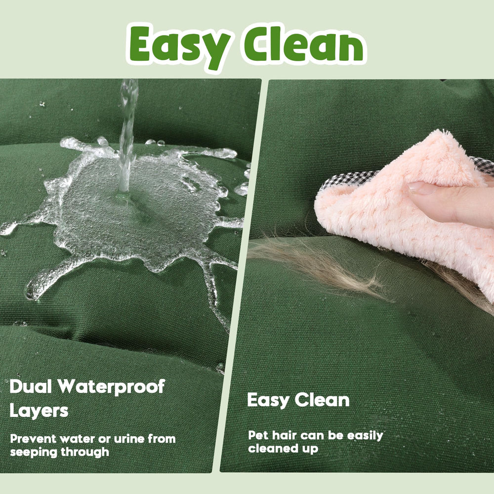 HOMBYS ready-to-use bed unboxes fluffy, plush high-loft filling delivers instant comfort.