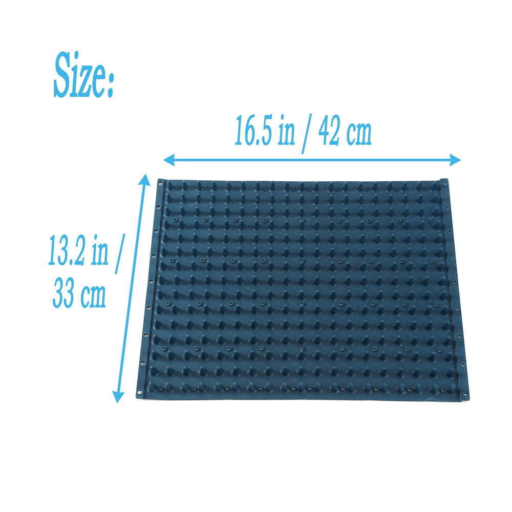 Homcare soft itch relief pad indicates versatile use across horses, cows, goats, and dogs