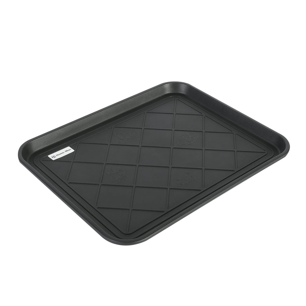 Home-Man cat litter tray mat helps contain litter near feeding zones
