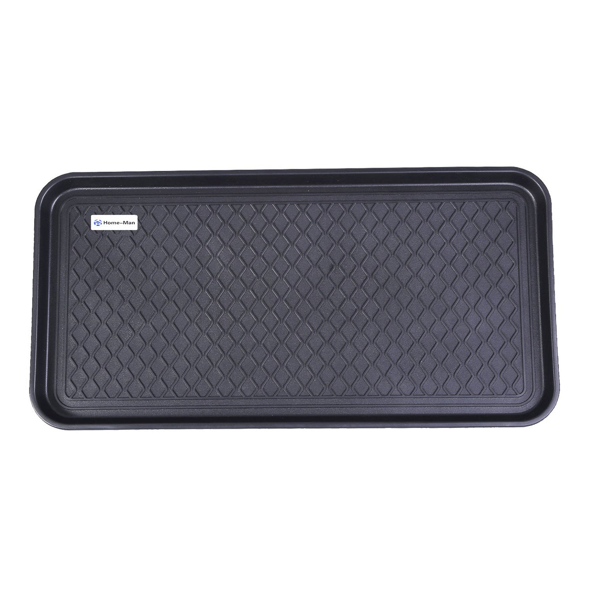 Home-Man multi-purpose boot tray mat front view keeps entryway clean