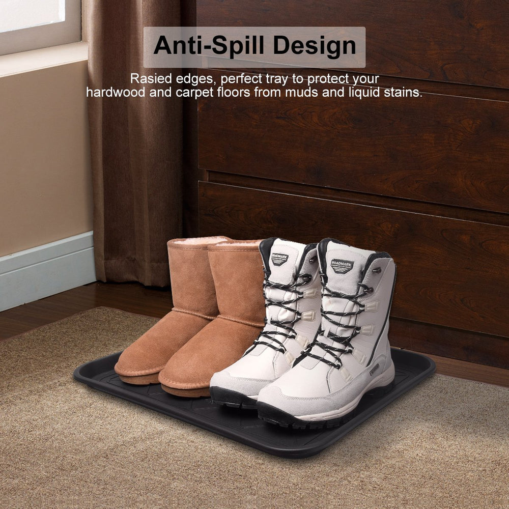 Home-Man multi-purpose tray doubles as dog bowl tray to reduce spills