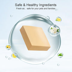 Six-pack of HomeFio N50 odor eliminator for Pura Max delivers long-lasting freshness for PETKIT systems.