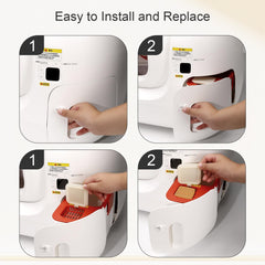 Individually sealed N50 pieces protect potency and effectiveness for PETKIT PURA MAX.