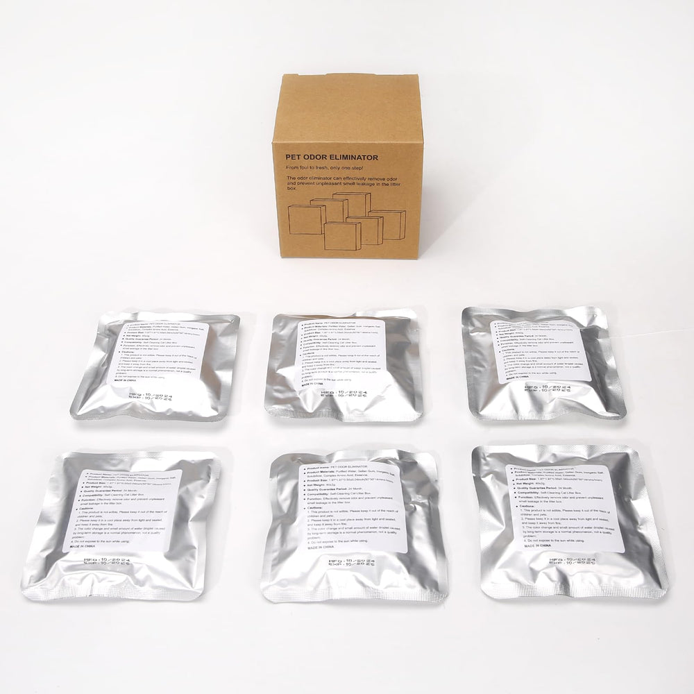 Step-by-step replacement being installed in a self-cleaning litter box with HomeFio N50.