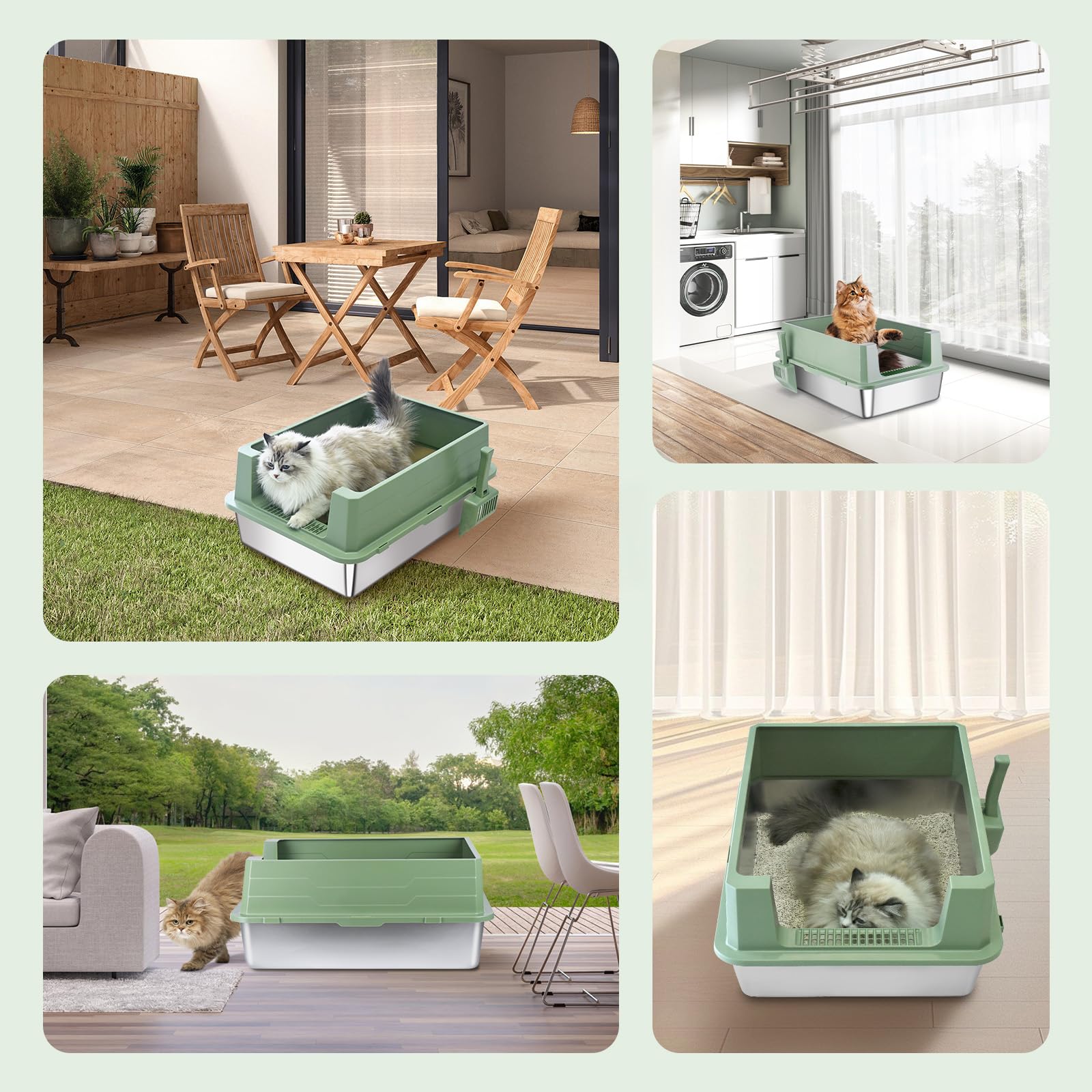 Homegroove XXXL included scoop streamlines litter maintenance.