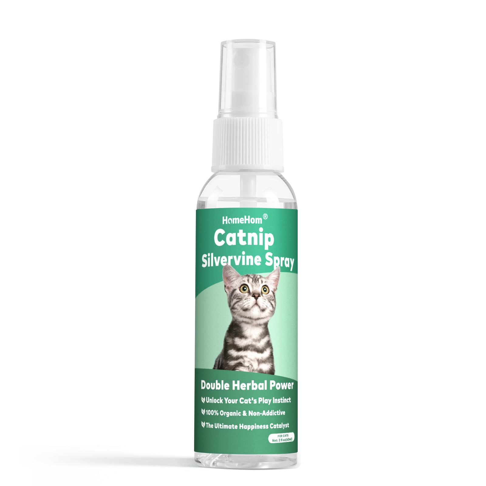 HomeHom Catnip Spray for indoor-outdoor use supports versatile pet care