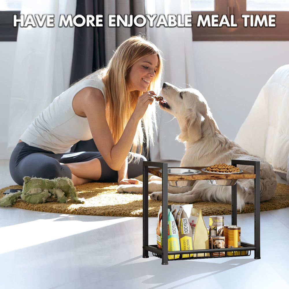 Homeiju stainless steel bowls are rust-proof and dishwasher friendly.